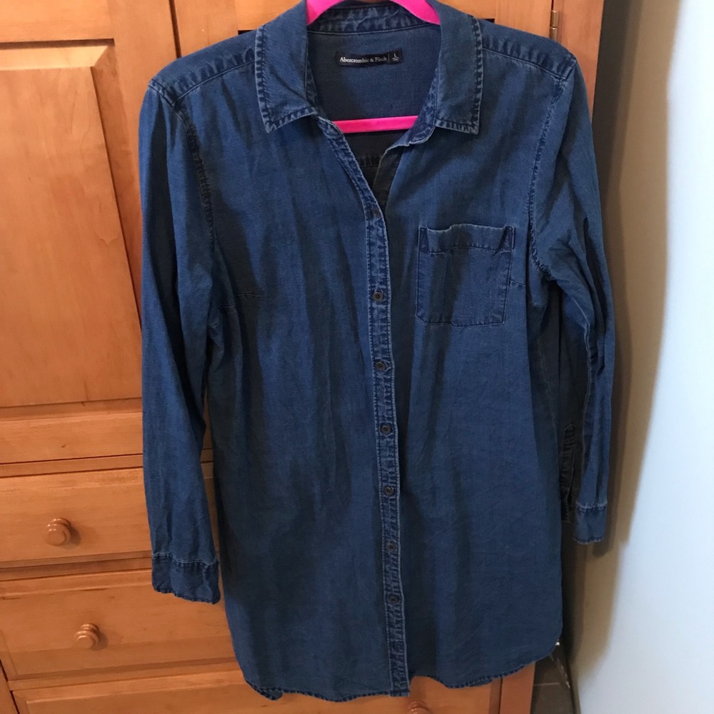 Abercrombie and Fitch denim dress